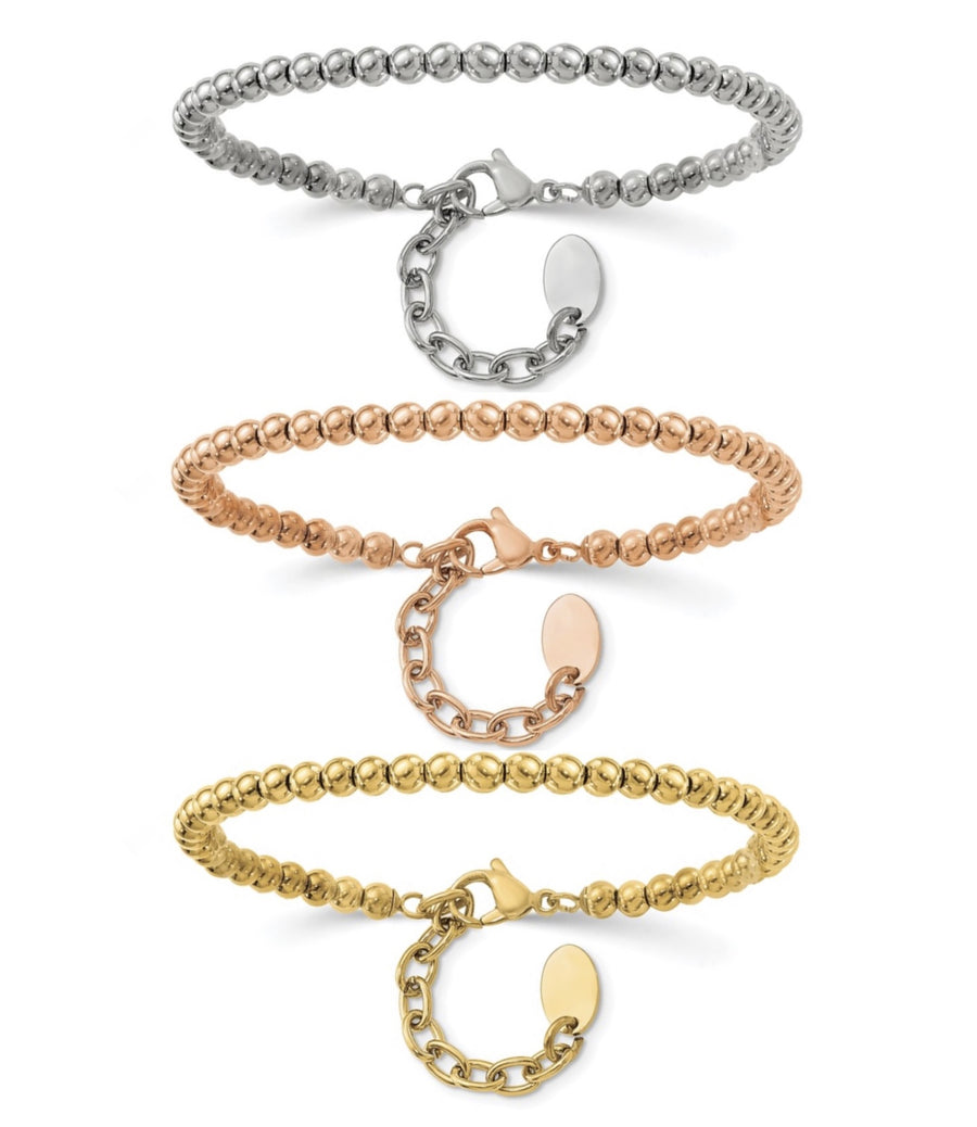 Away We Go Lightweight Beaded Bracelet