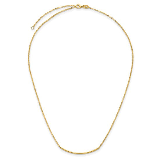 Swing Through Life Bar Necklace