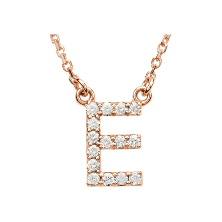 Initial Diamond Necklace