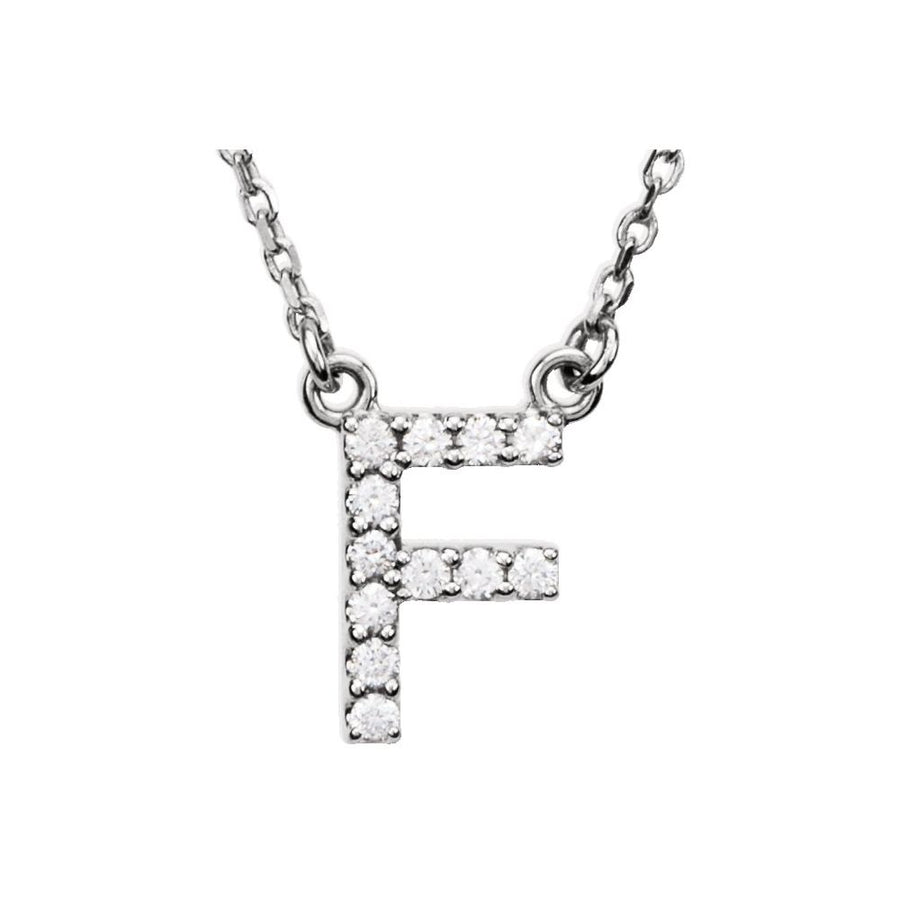 Initial Diamond Necklace