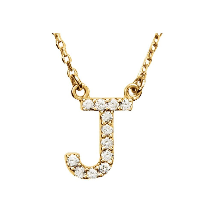 Initial Diamond Necklace