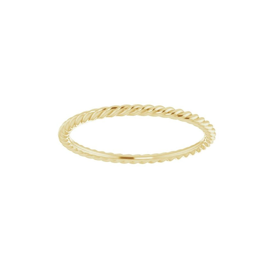 Slim Eternity Rope Ring