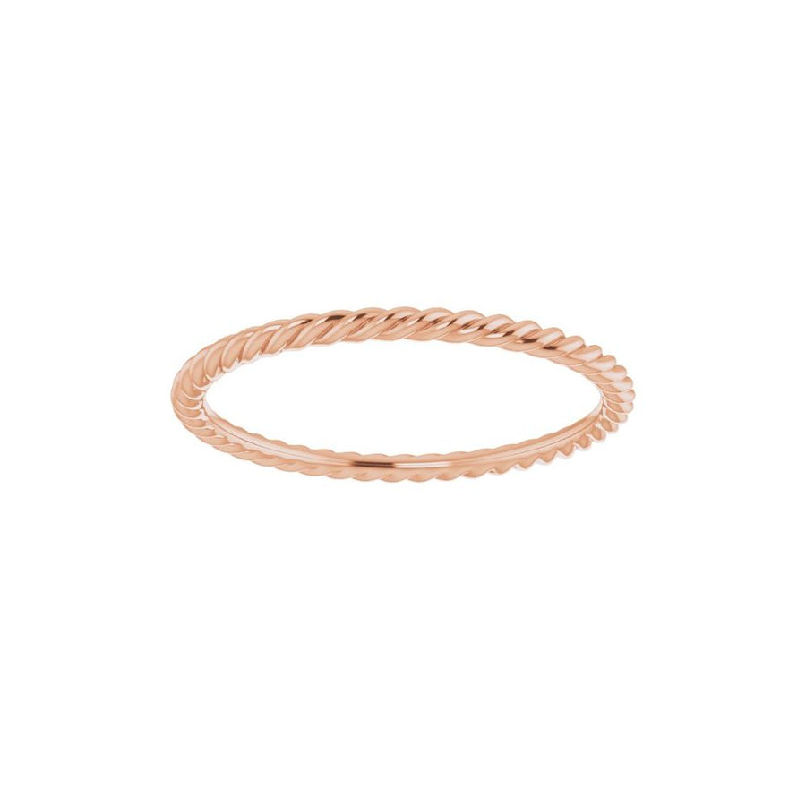 Slim Eternity Rope Ring