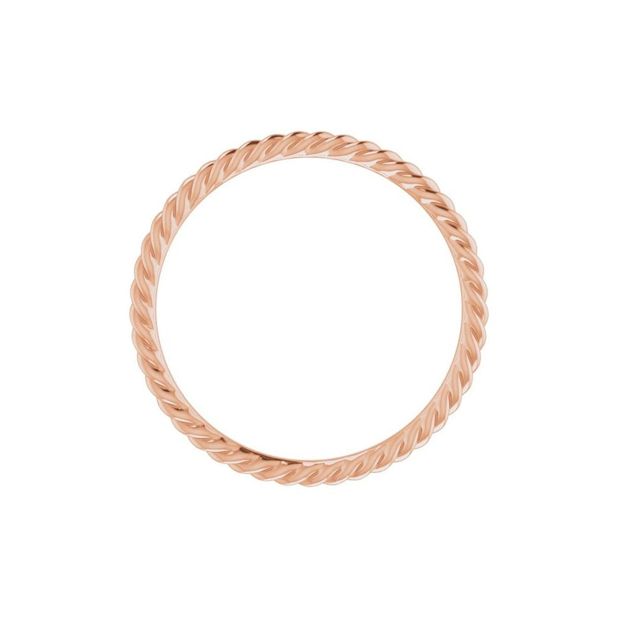 Slim Eternity Rope Ring