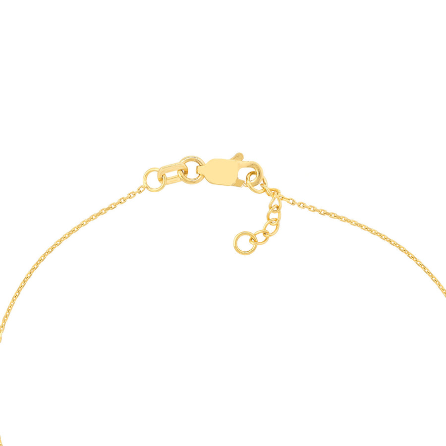 Open Heart Gold Bracelet