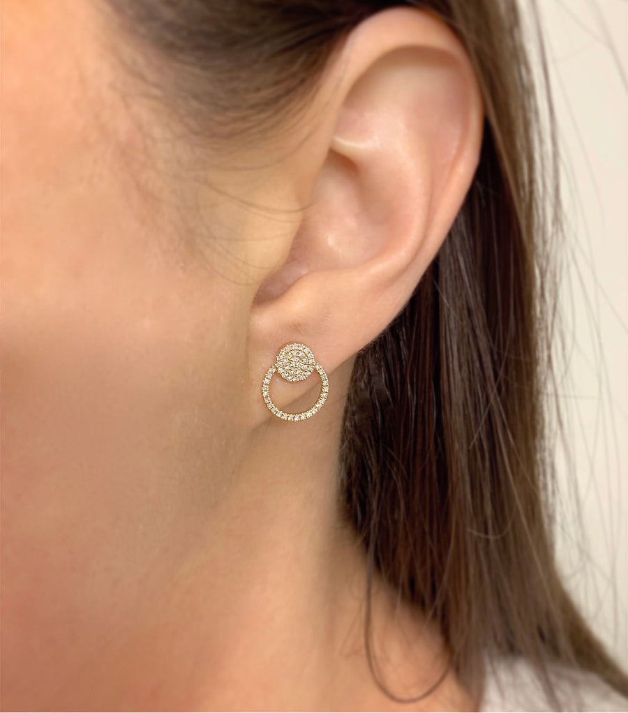 Haute Spot Diamond Earrings