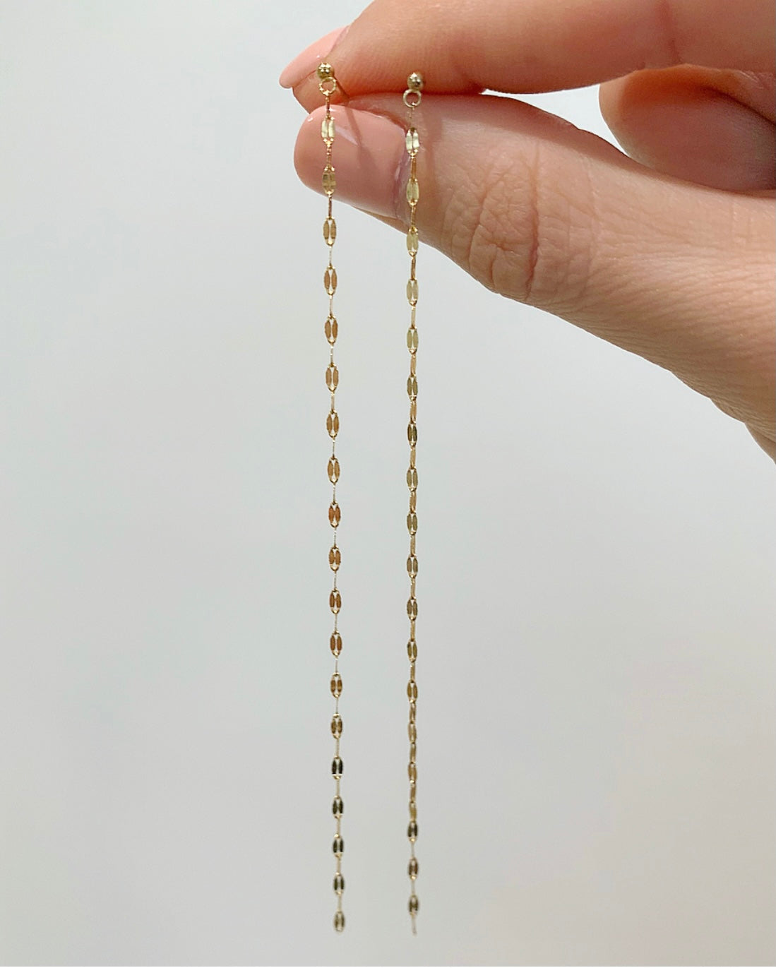 High Hopes Gold Chain Dusters – Nicolette Fine Jewels