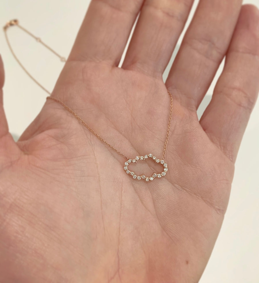 On Cloud Nine Diamond Necklace