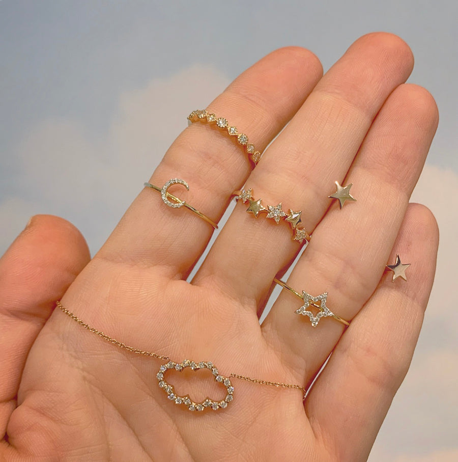 On Cloud Nine Diamond Necklace